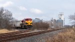 KCS Grainer Entering the Angleton Sub